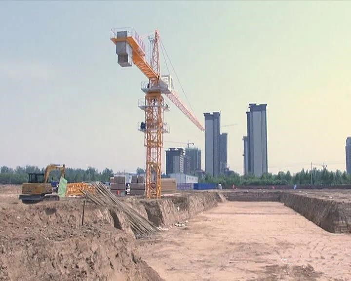 许昌建安区一高新校区项目正在火热施工中，建安区教育事业正高速发展！