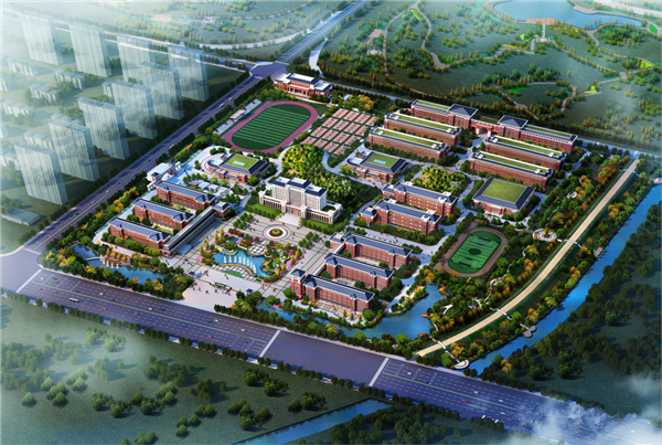 许昌建安区一高新校区项目正在火热施工中，建安区教育事业正高速发展！