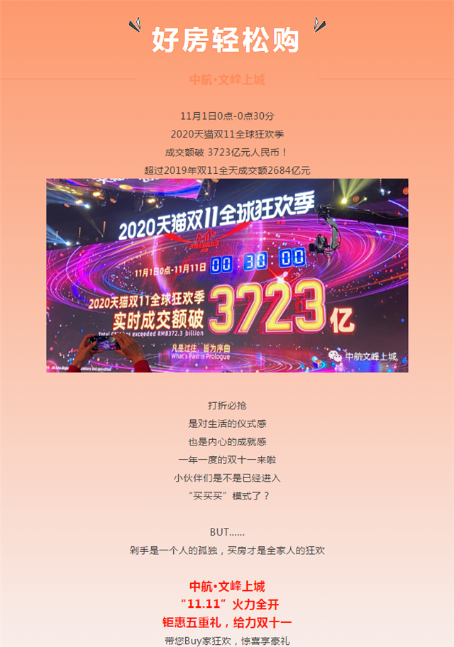 中航文峰上城：城芯c位独此一处，buy家不败家，钜惠献全城!