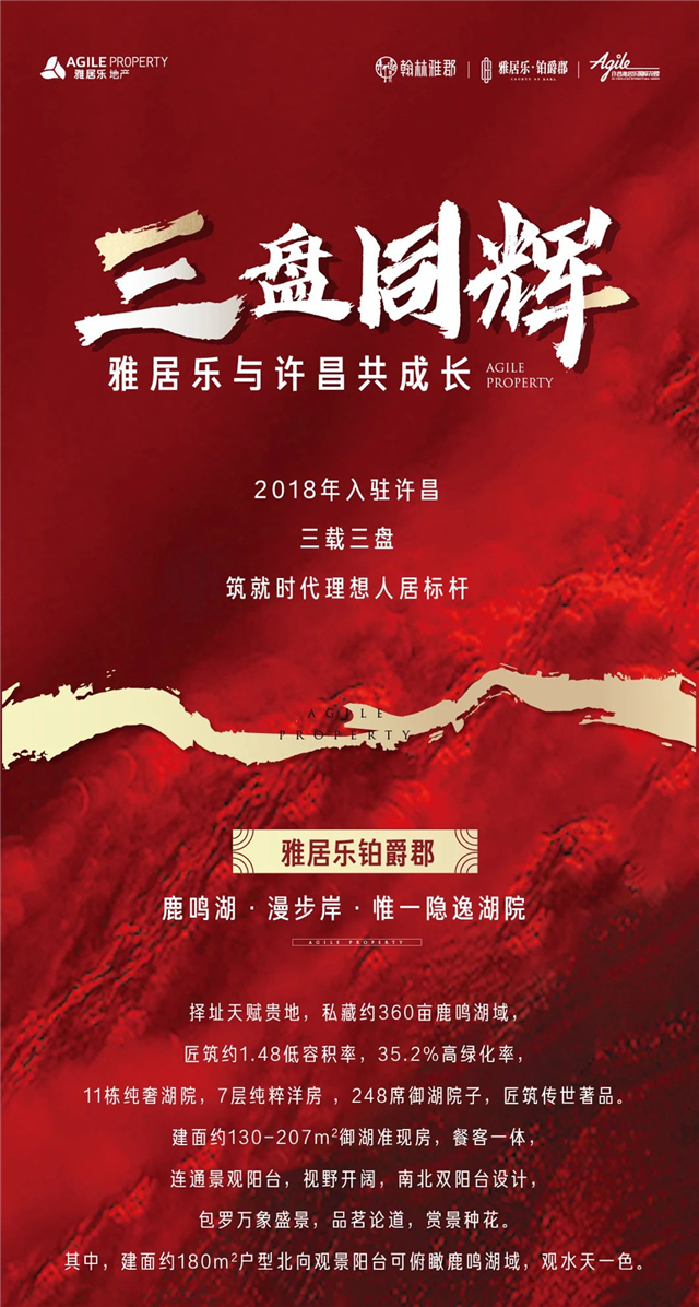 三盘同辉 雅居乐与许昌共成长